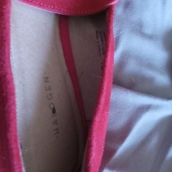 Red Flats by Halogen - Size 7 1/5 M - Picture 5 of 5
